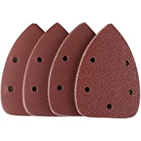 TACKLIFE Papeles de Lija de 40 Piezas 40- 80- 120- 240 Granos Surtidos 140x140x100mm ASD01C Papeles de Lija Abrasivos…